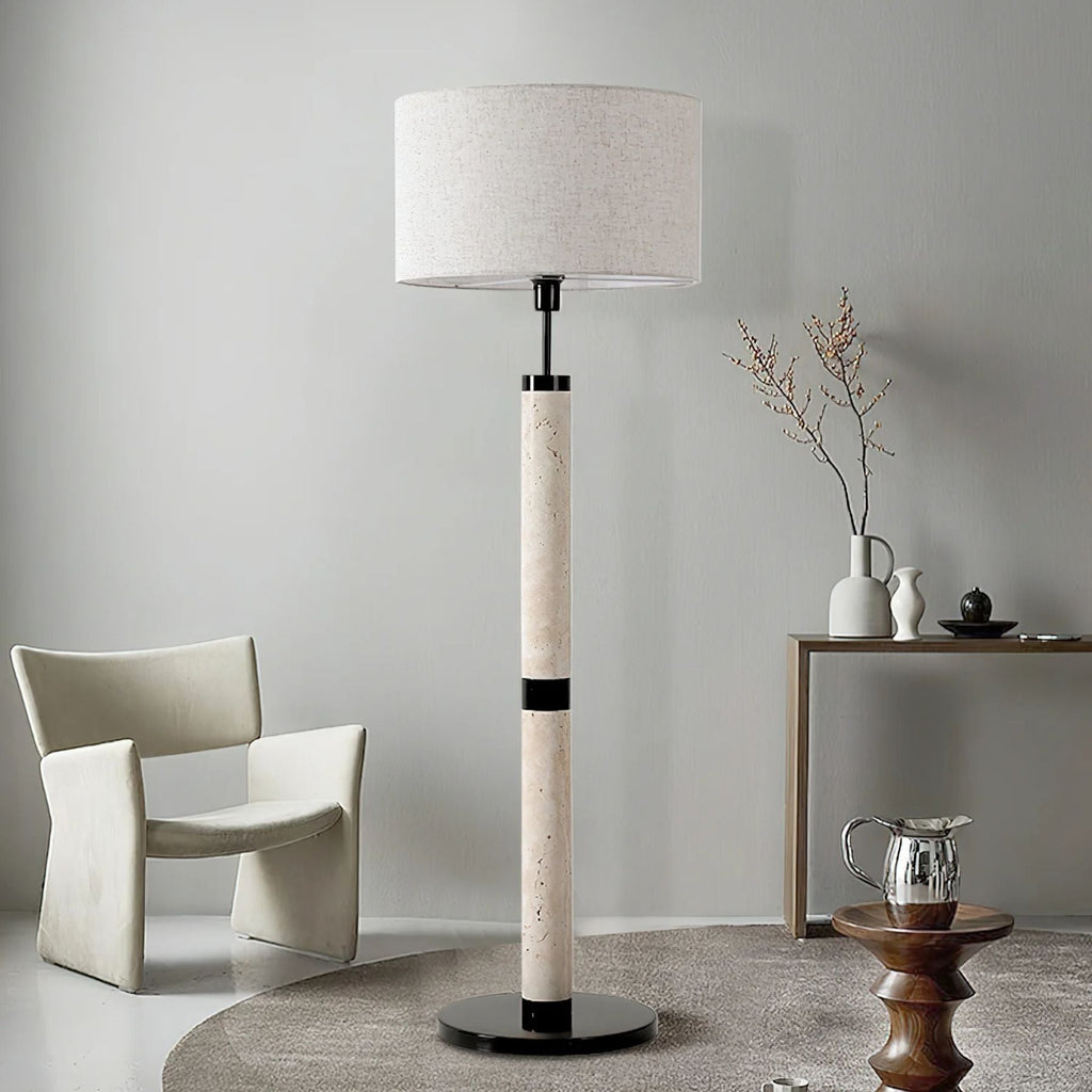 Zetola Travertin Stehlampe
