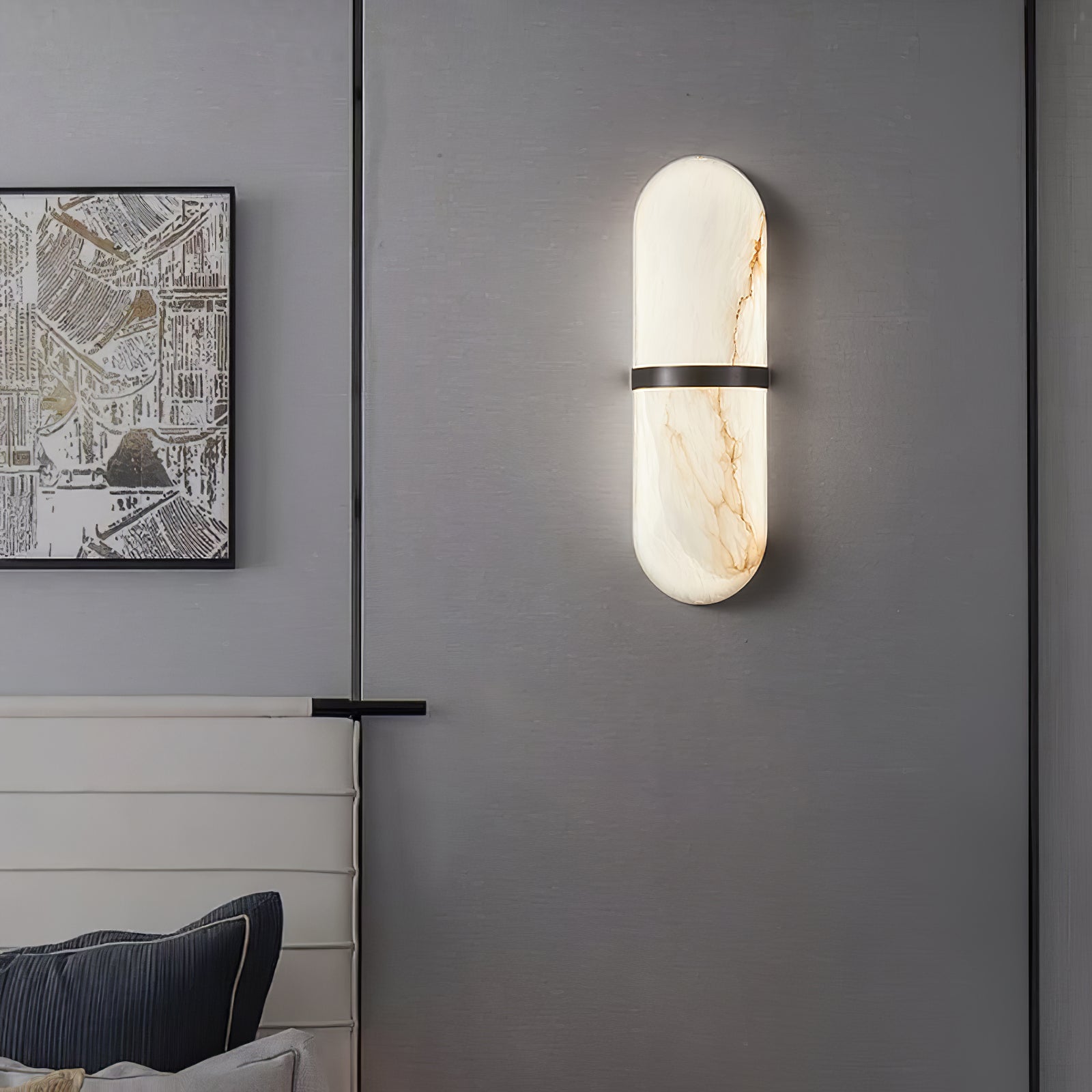 Lorenna Alabaster Wandleuchte