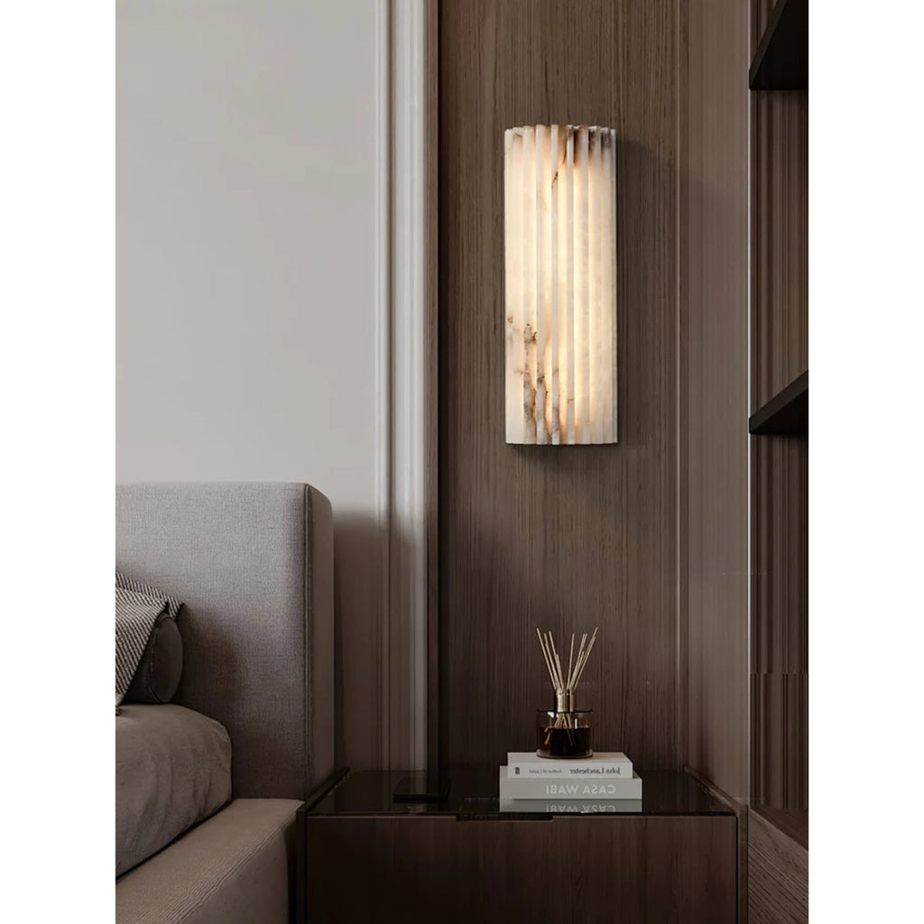 Nomaze Wandleuchte Aus Alabaster