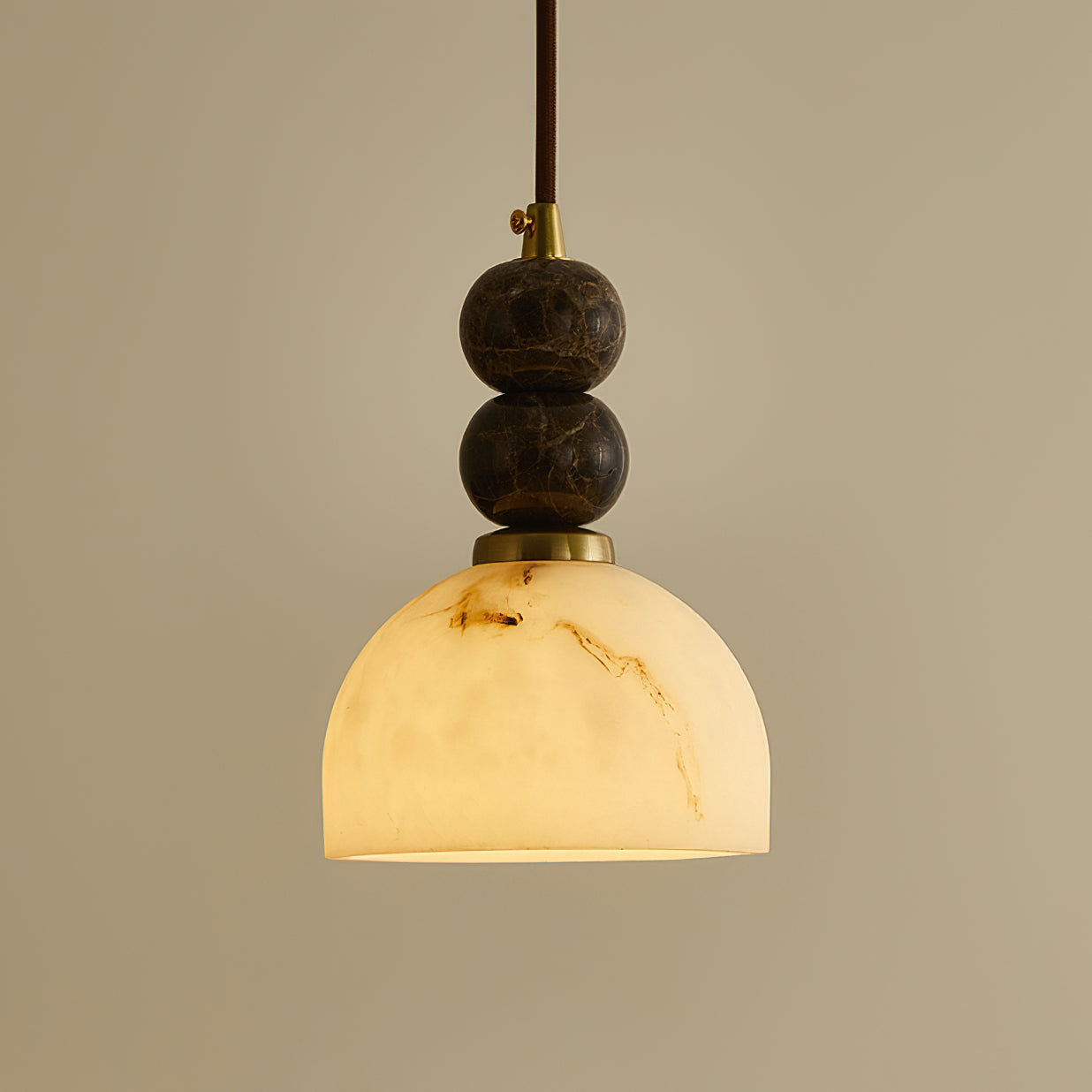 Skulpturale Pendelleuchte Luminer
