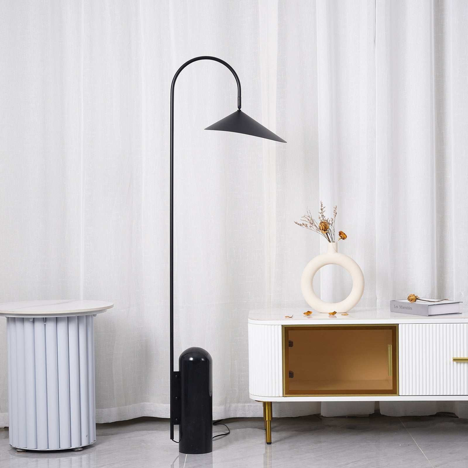 Minimalistische Stehleuchte Miroko