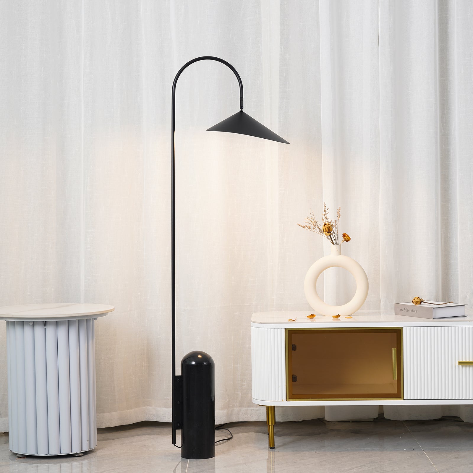 Minimalistische Stehleuchte Miroko