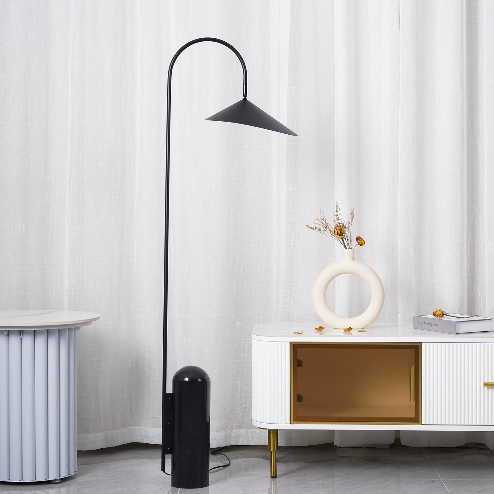Minimalistische Stehleuchte Miroko