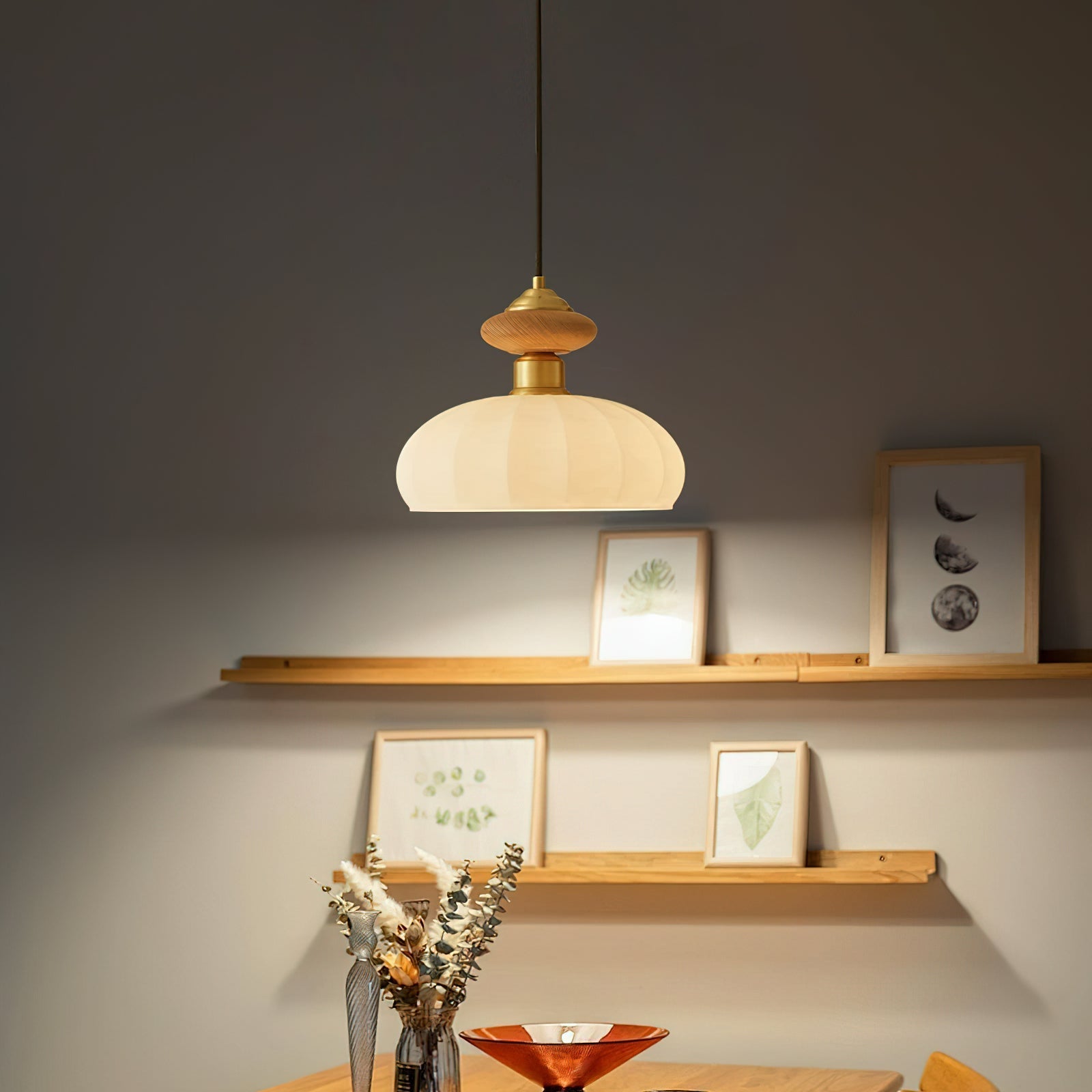 Vintage Pendelleuchte Uvilin
