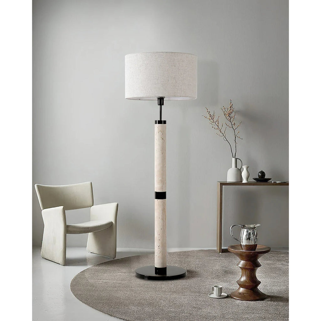 Zetola Travertin Stehlampe