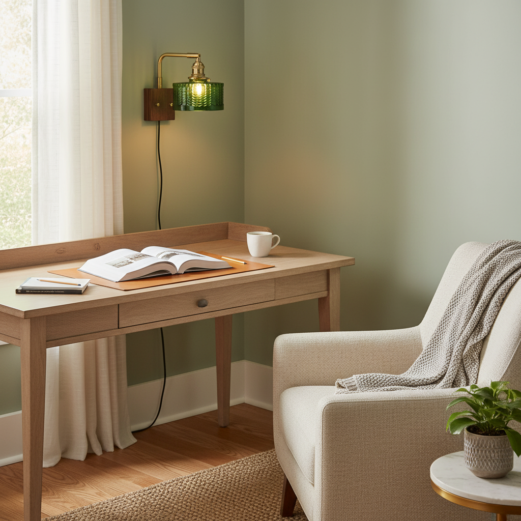 Wandleuchte mit Stecker Ulene