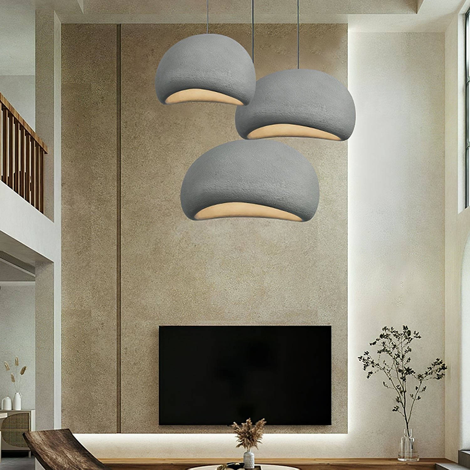 Wolkenförmige Pendelleuchte Doramel