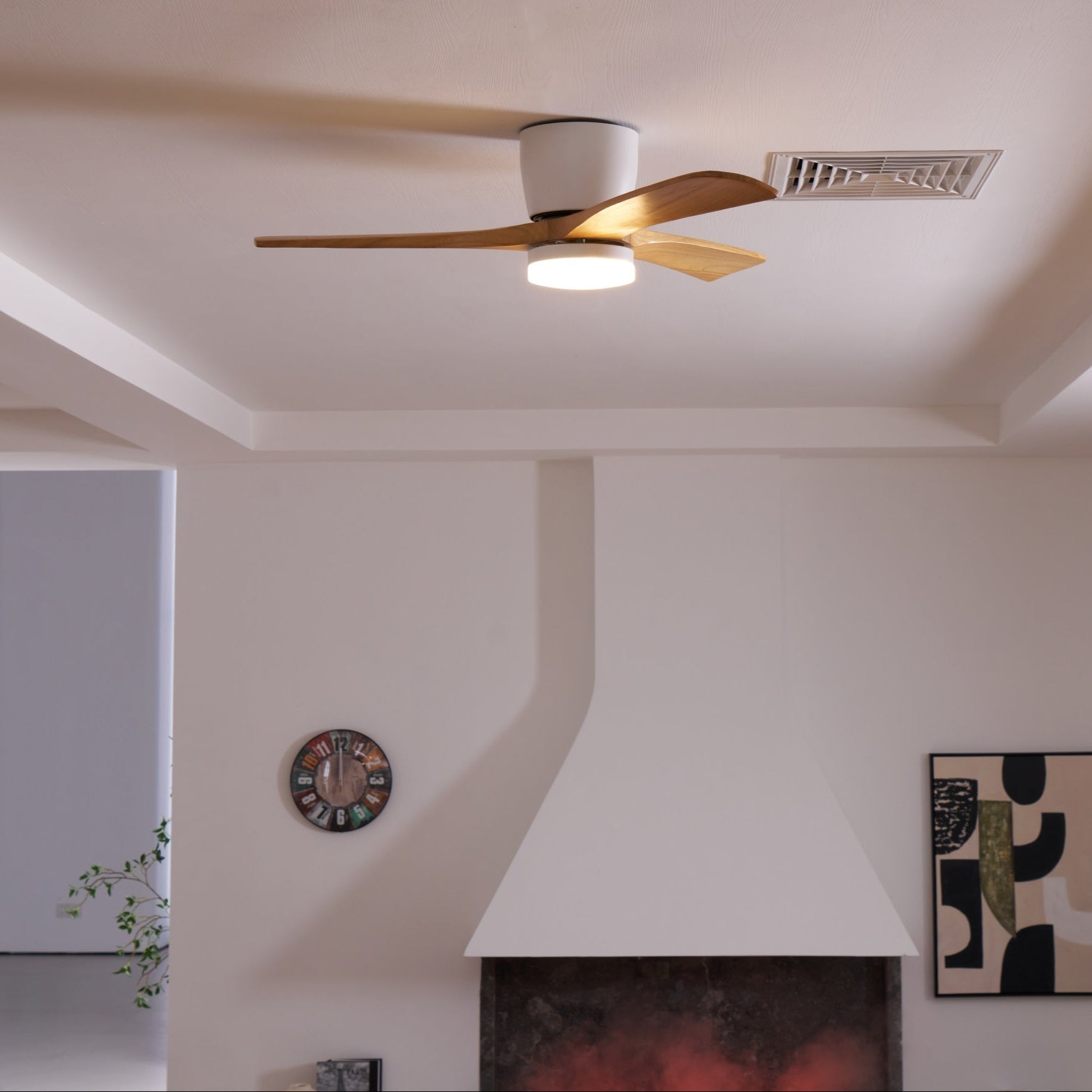 Deckenventilator mit Licht Kavino
