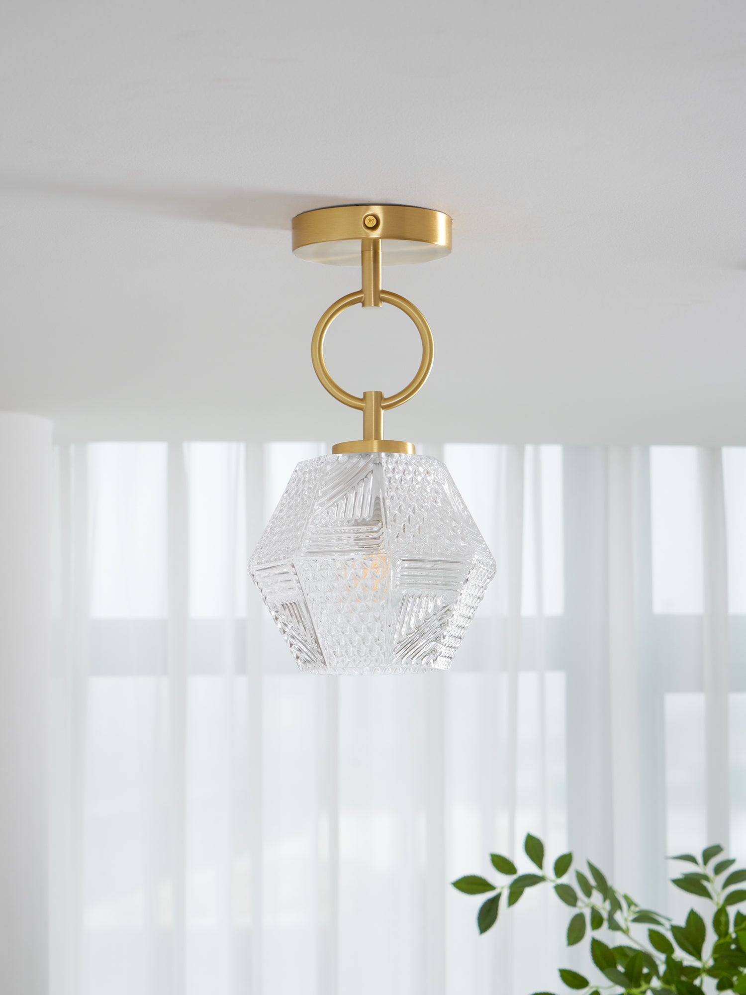 Art Deco Deckenleuchte Xalame