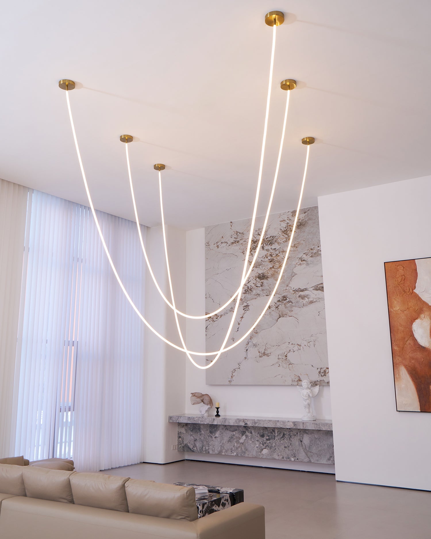 Flexible Pendelleuchte Kalako