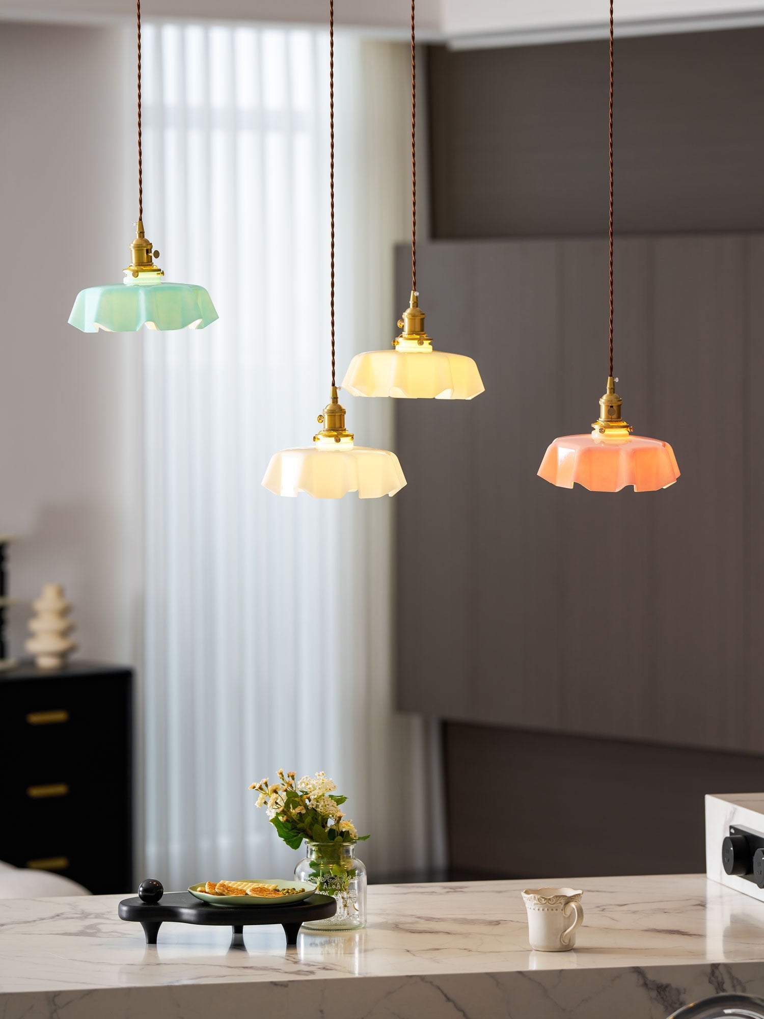 Vintage Pendelleuchte Sirore
