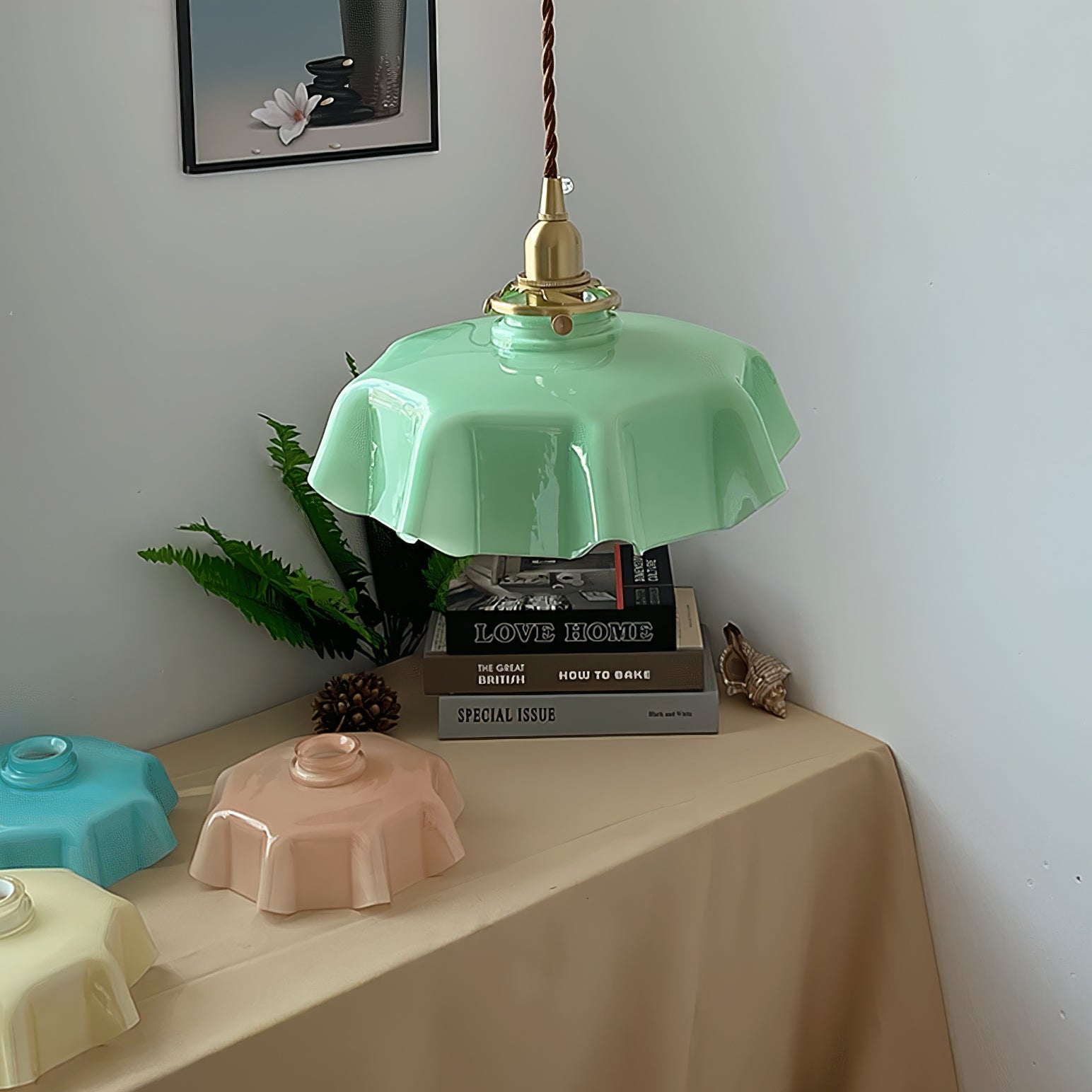 Vintage Pendelleuchte Sirore
