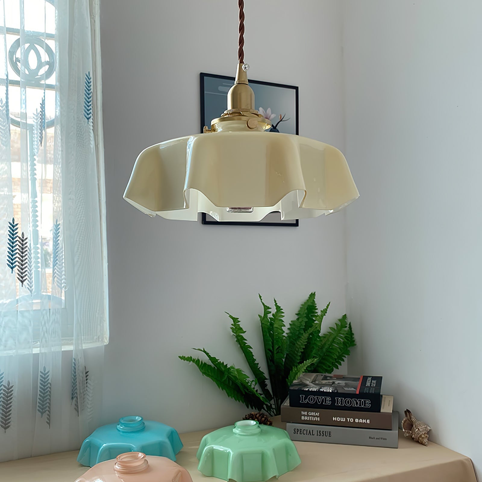 Vintage Pendelleuchte Sirore