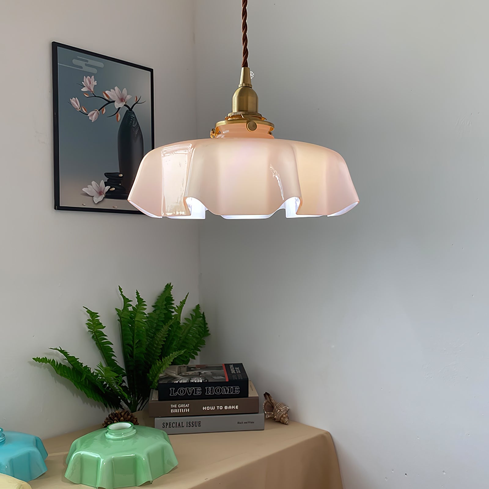 Vintage Pendelleuchte Sirore