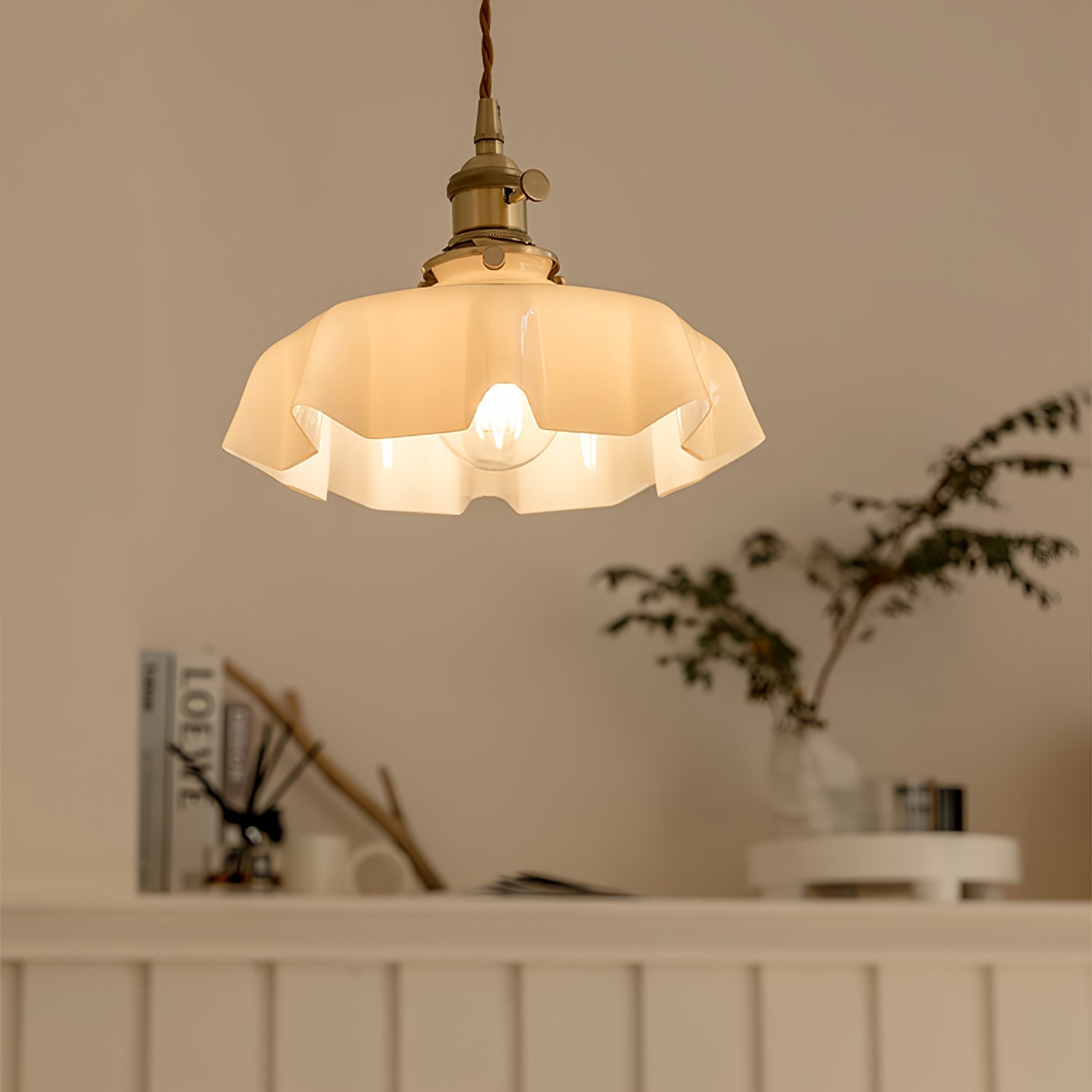 Vintage Pendelleuchte Sirore