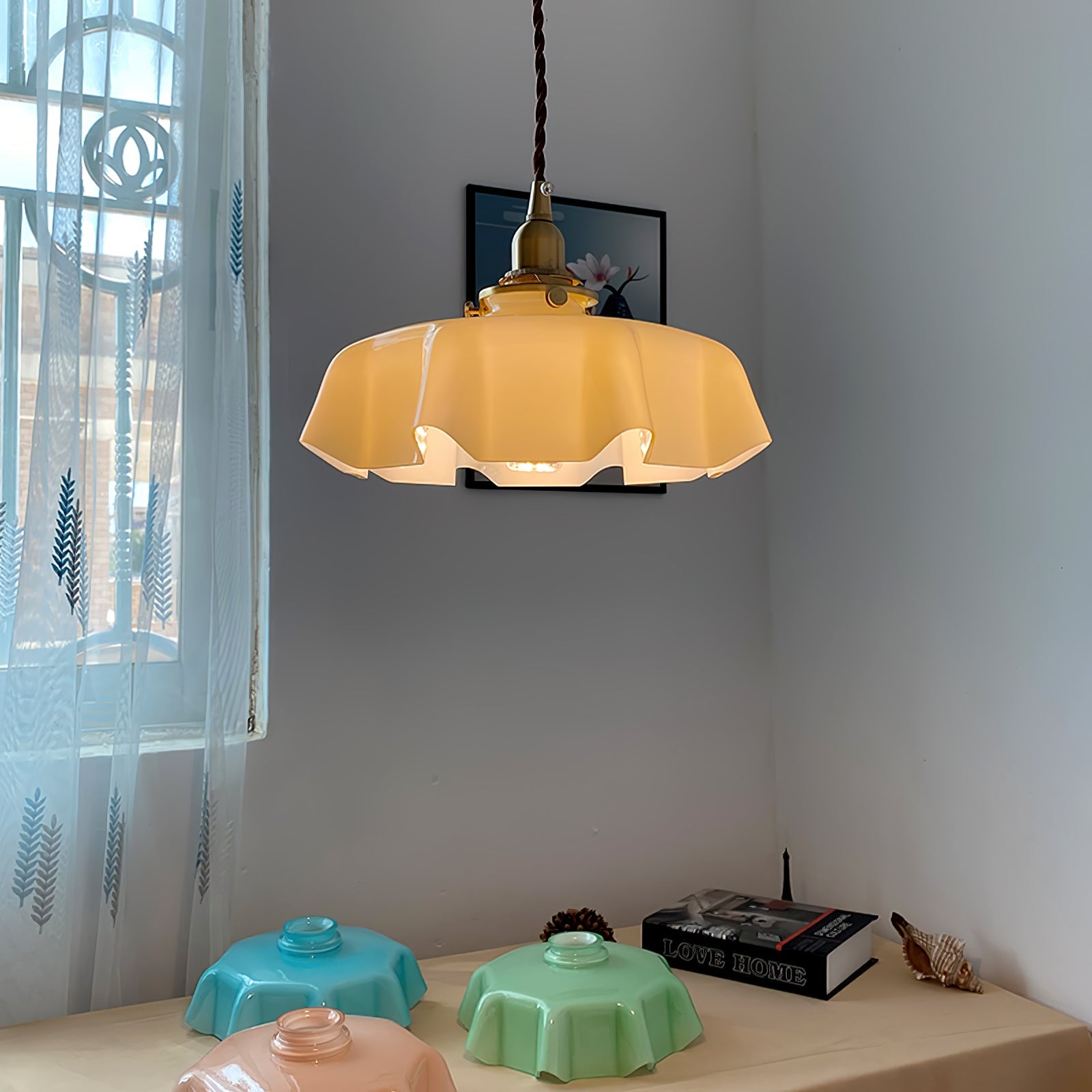 Vintage Pendelleuchte Sirore