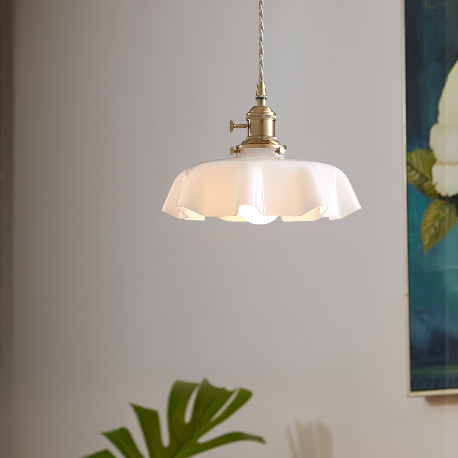 Vintage Pendelleuchte Sirore