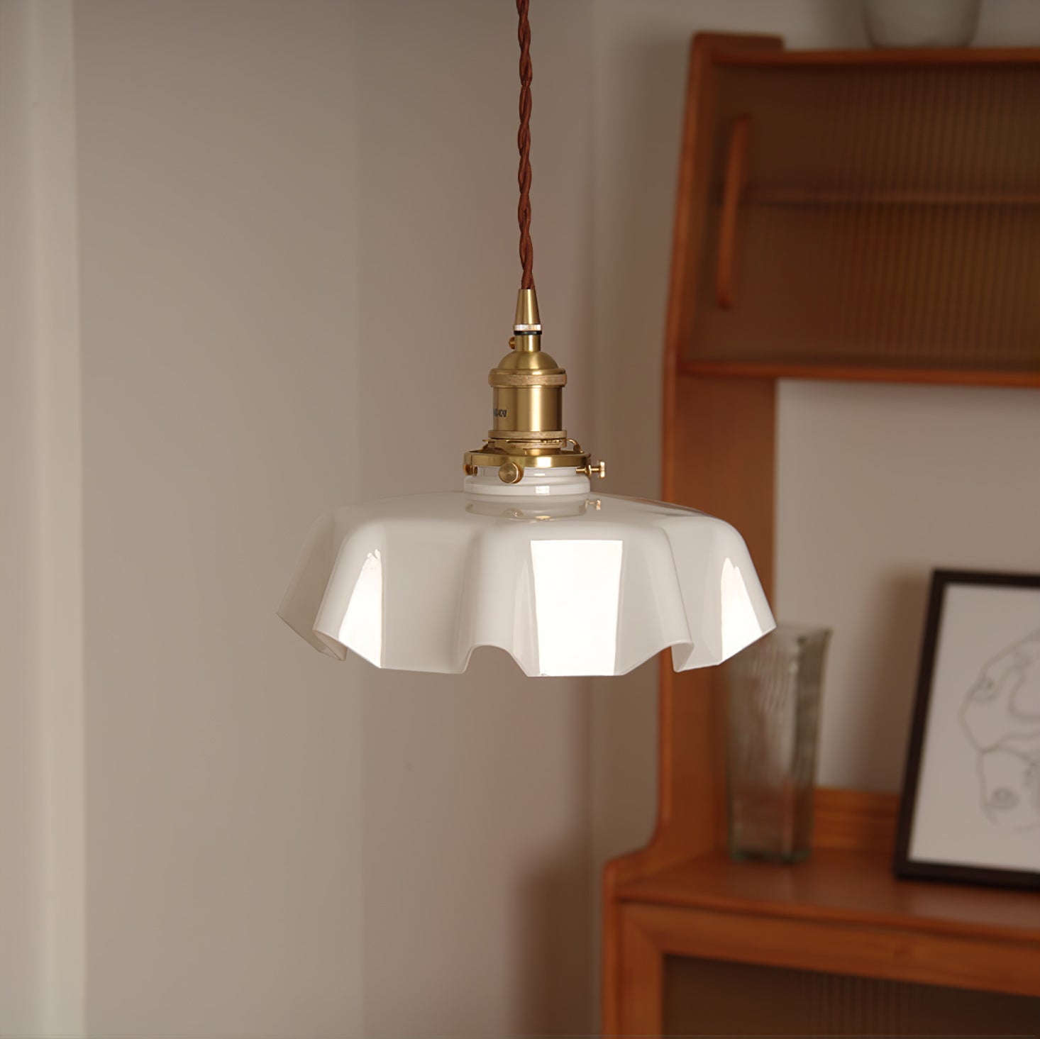 Vintage Pendelleuchte Sirore
