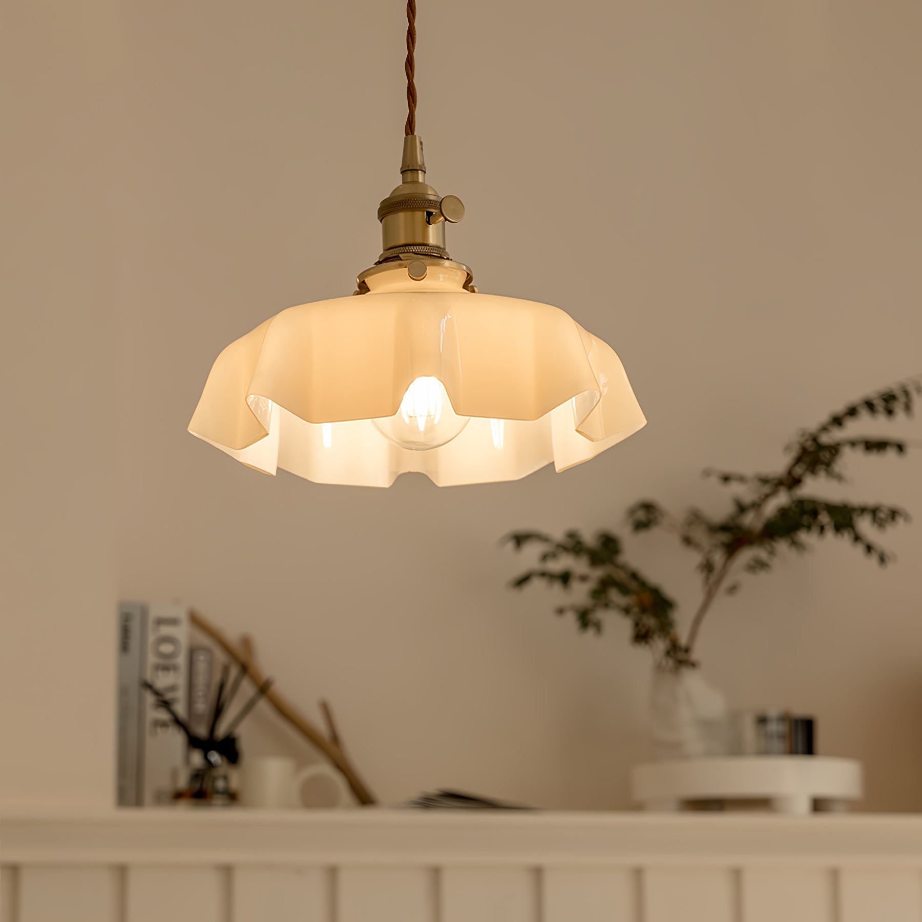 Vintage Pendelleuchte Sirore