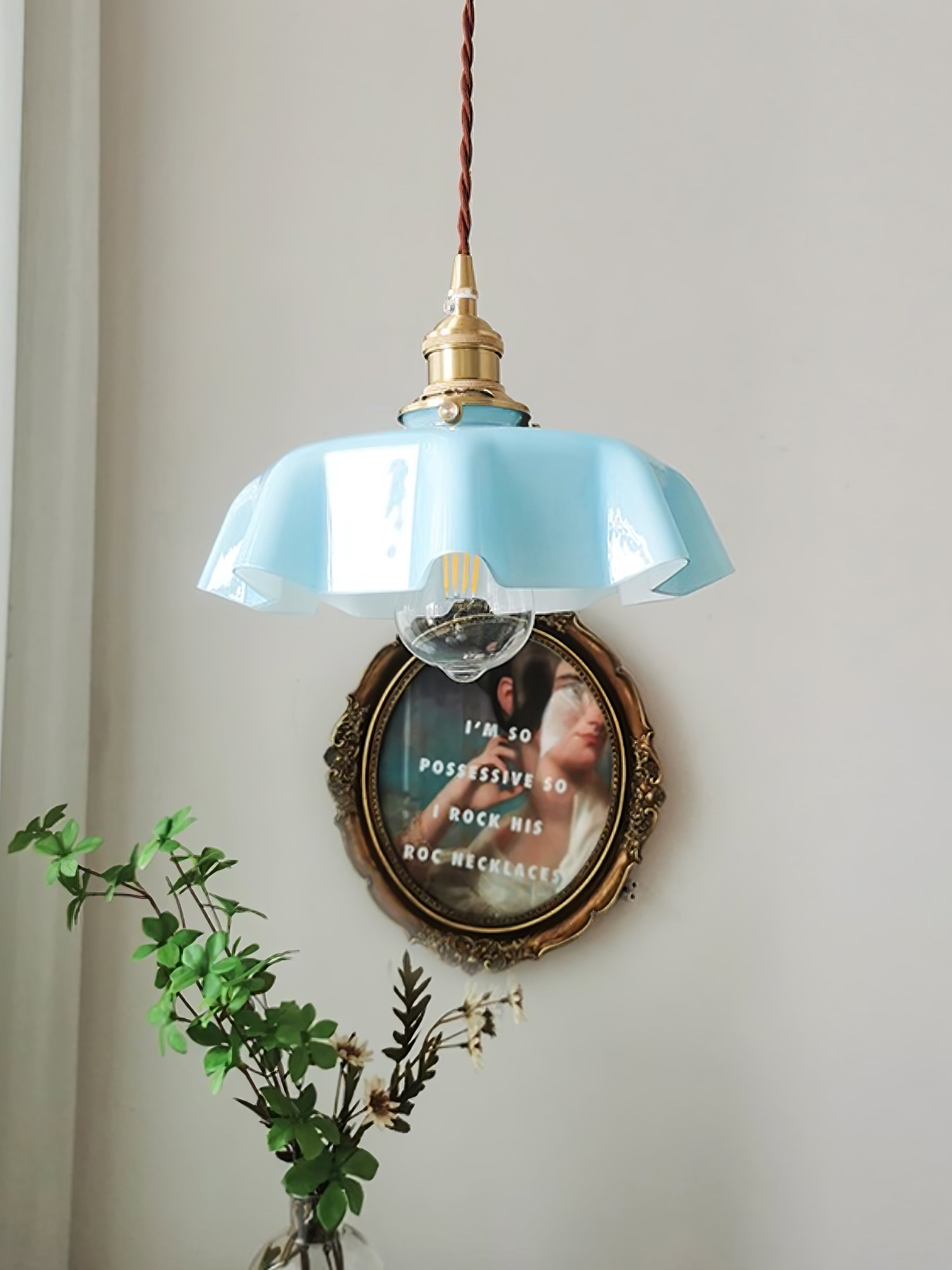 Vintage Pendelleuchte Sirore