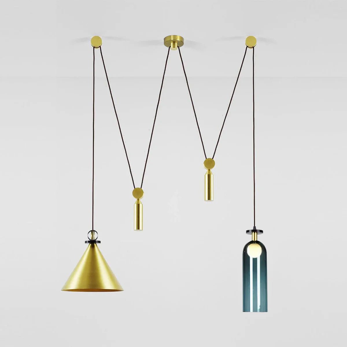 Geometrischer Kronleuchter Ivona