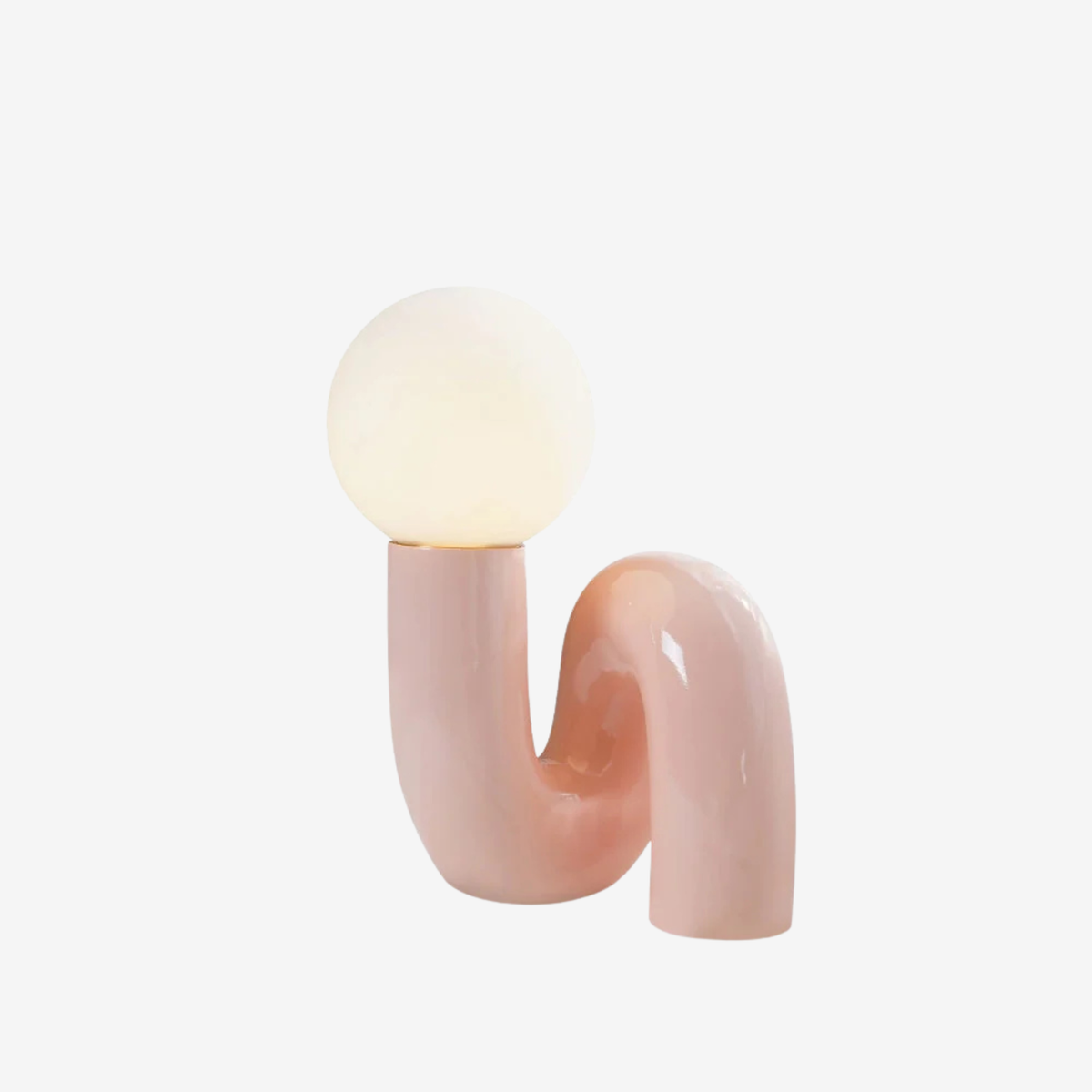 Spiralförmige Tischleuchte Kiroiel