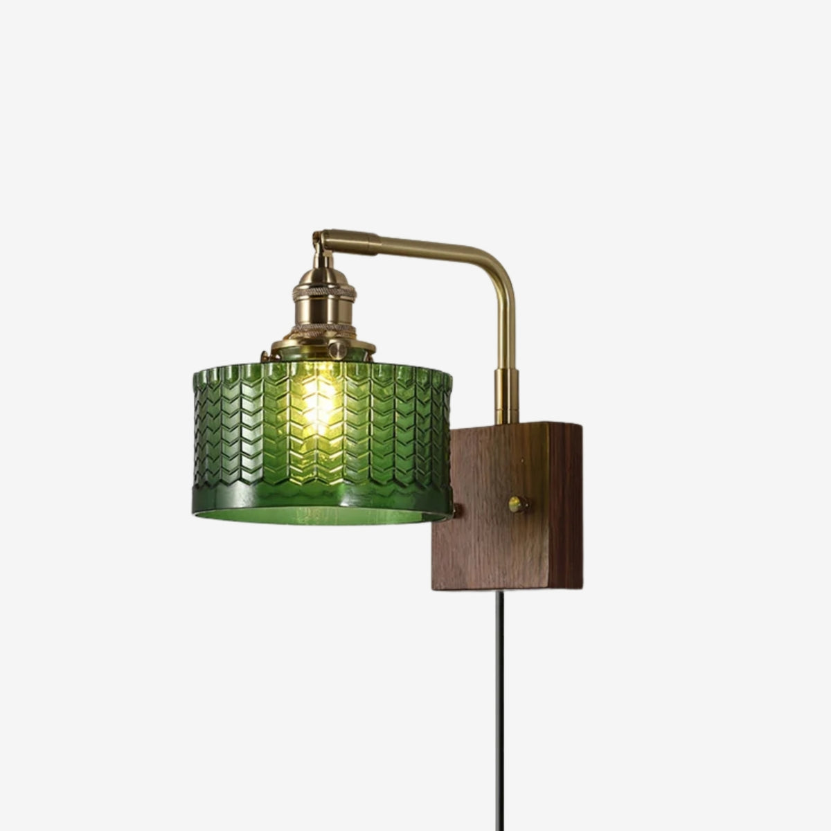 Wandleuchte mit Stecker Ulene