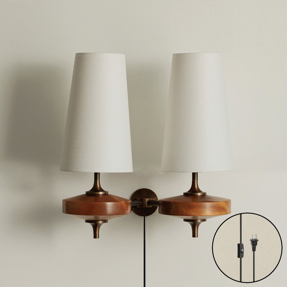 Wandleuchte mit Stecker Selaso