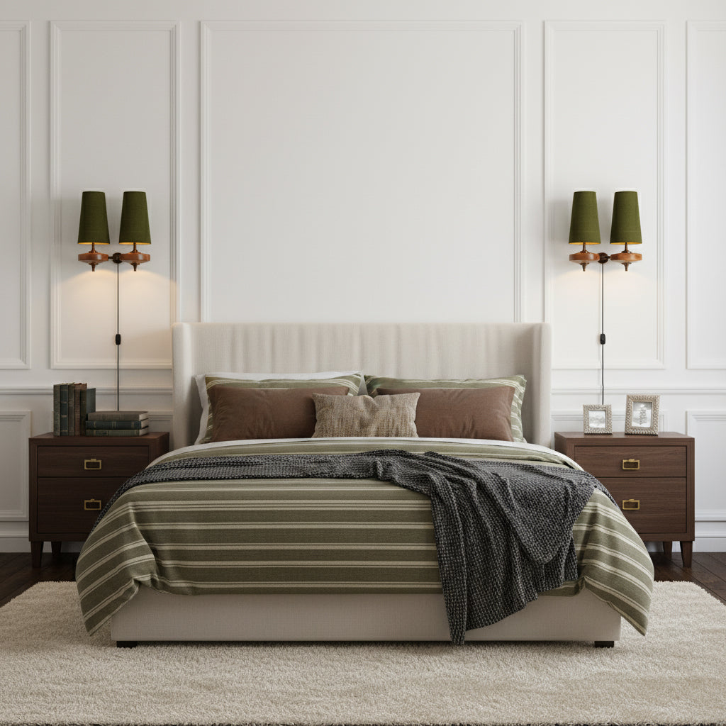 Wandleuchte mit Stecker Selaso