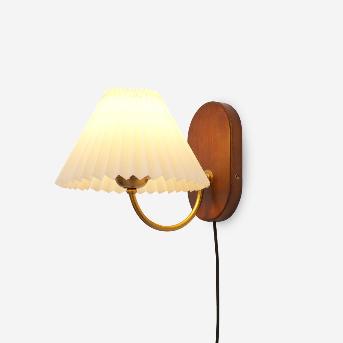 Wandleuchte mit Stecker Navimo