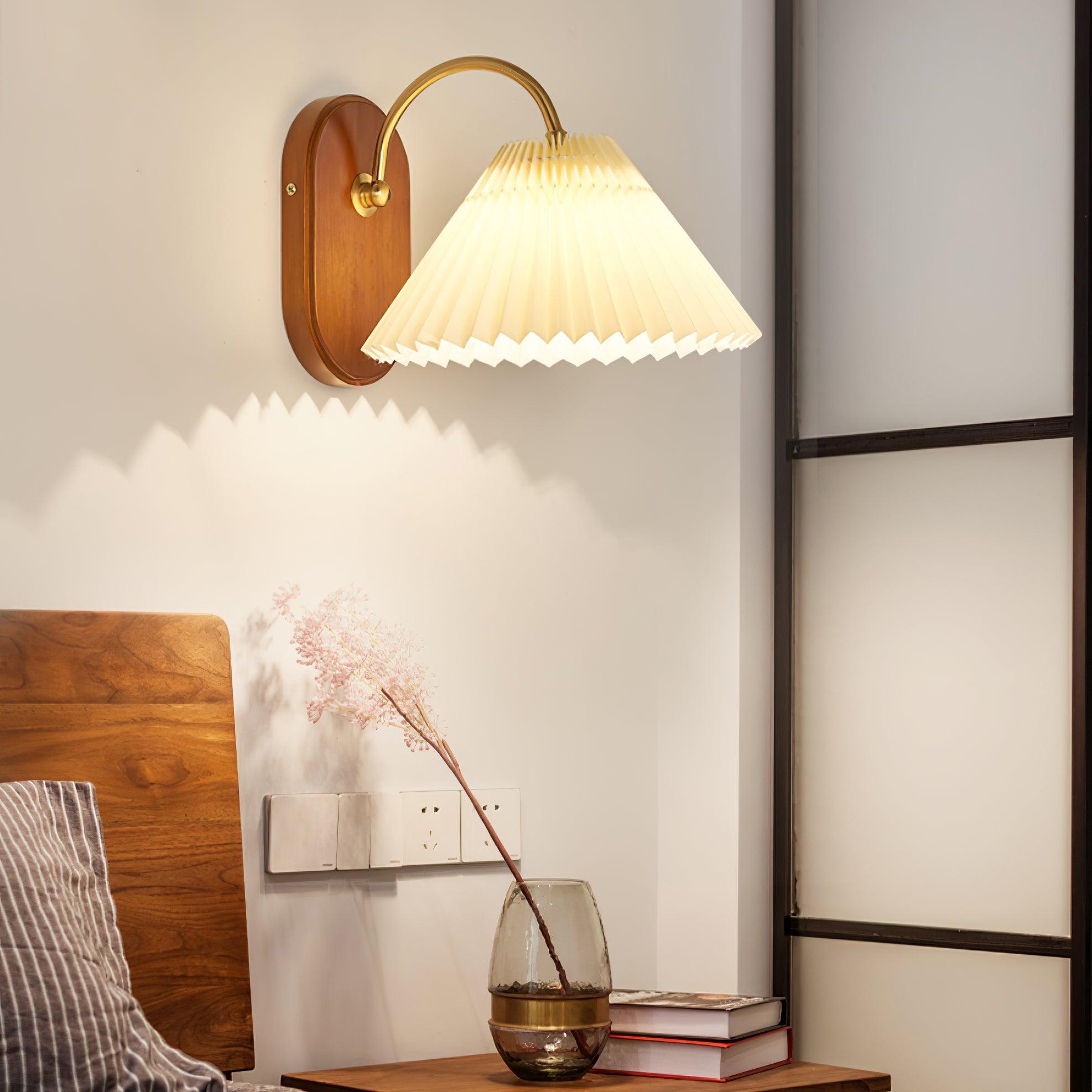 Wandleuchte mit Stecker Navimo