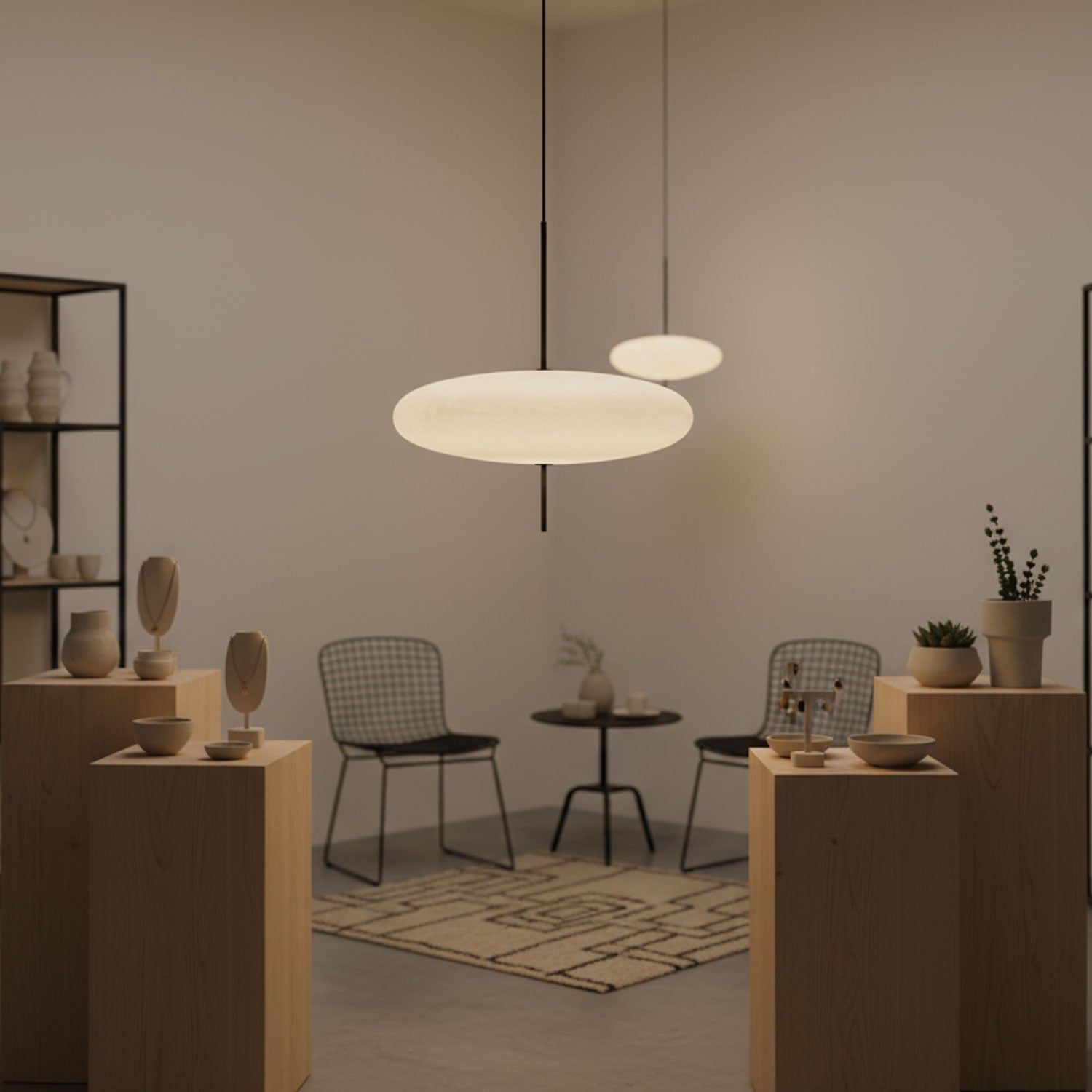 Minimalistische Pendelleuchte Kelivo