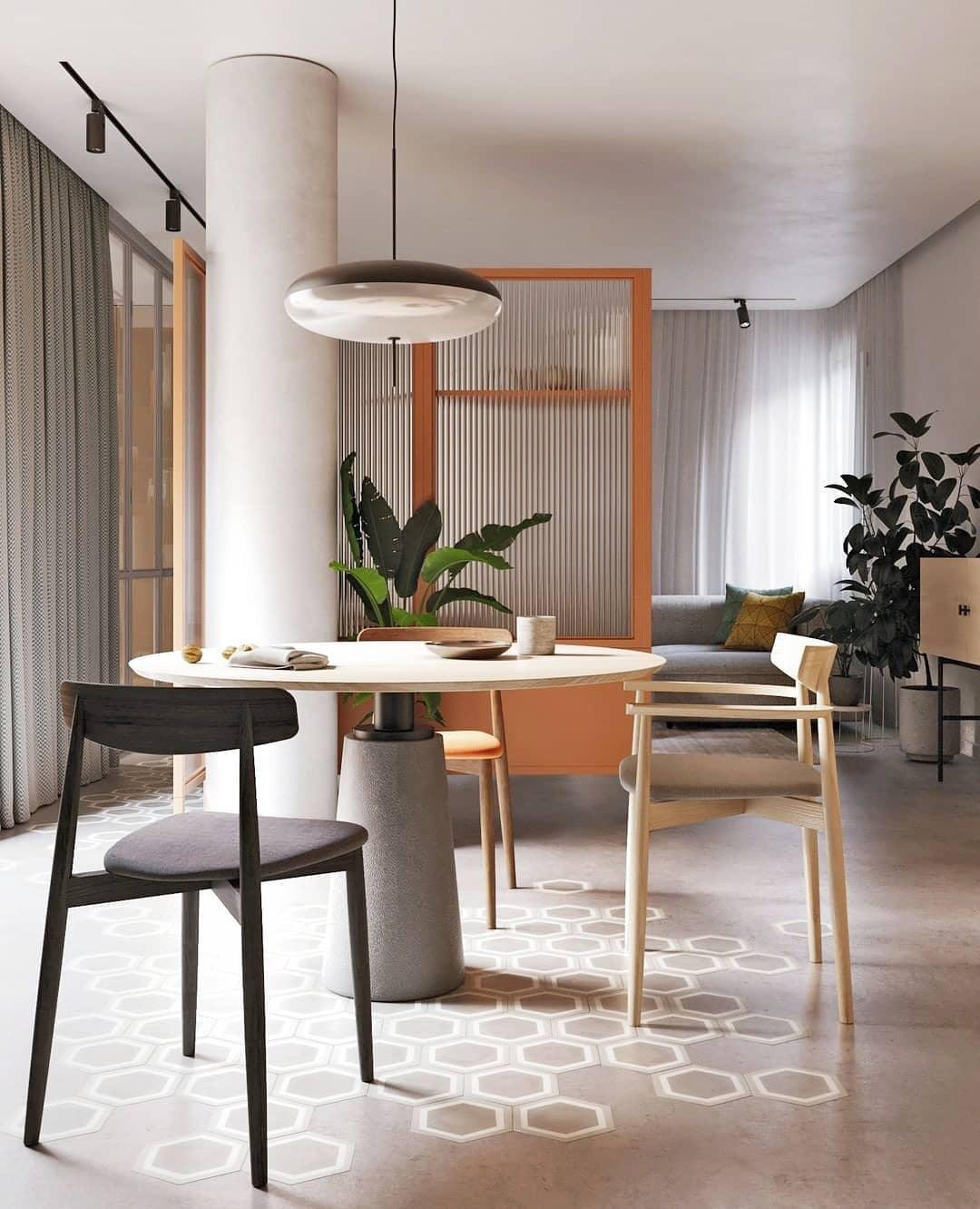 Minimalistische Pendelleuchte Kelivo