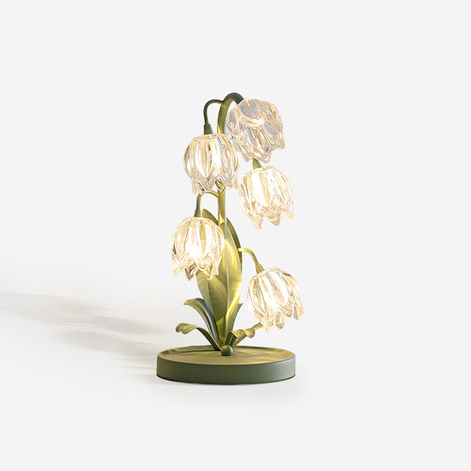 Florale Tischleuchte Lerire