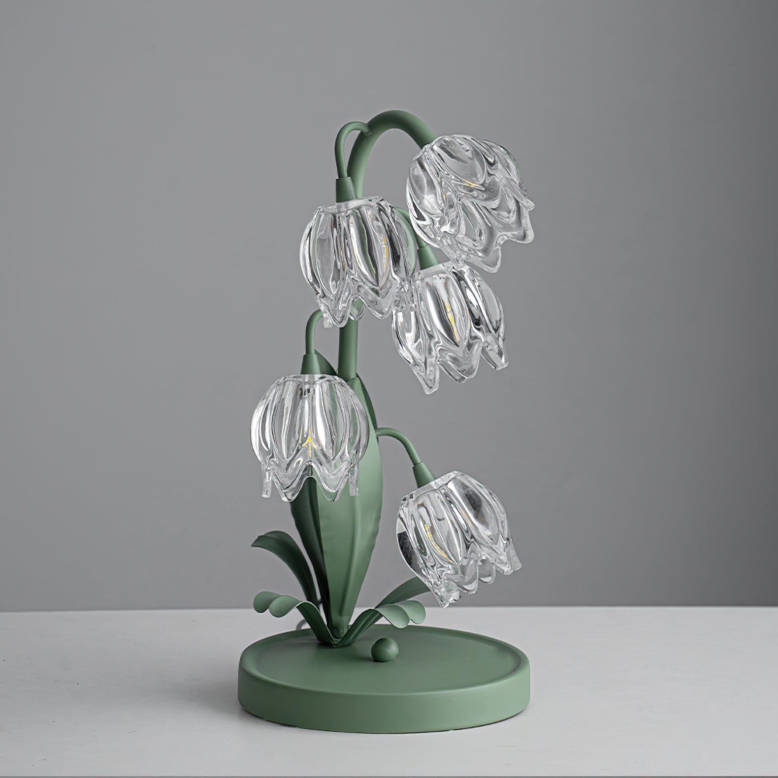 Florale Tischleuchte Lerire