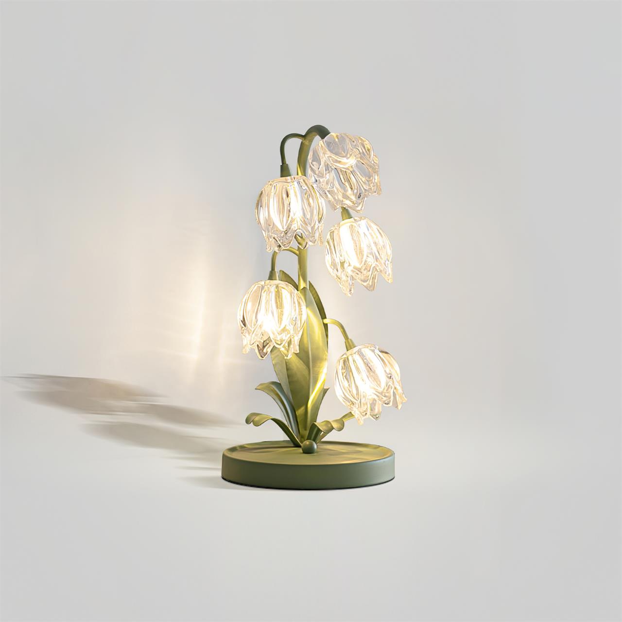 Florale Tischleuchte Lerire