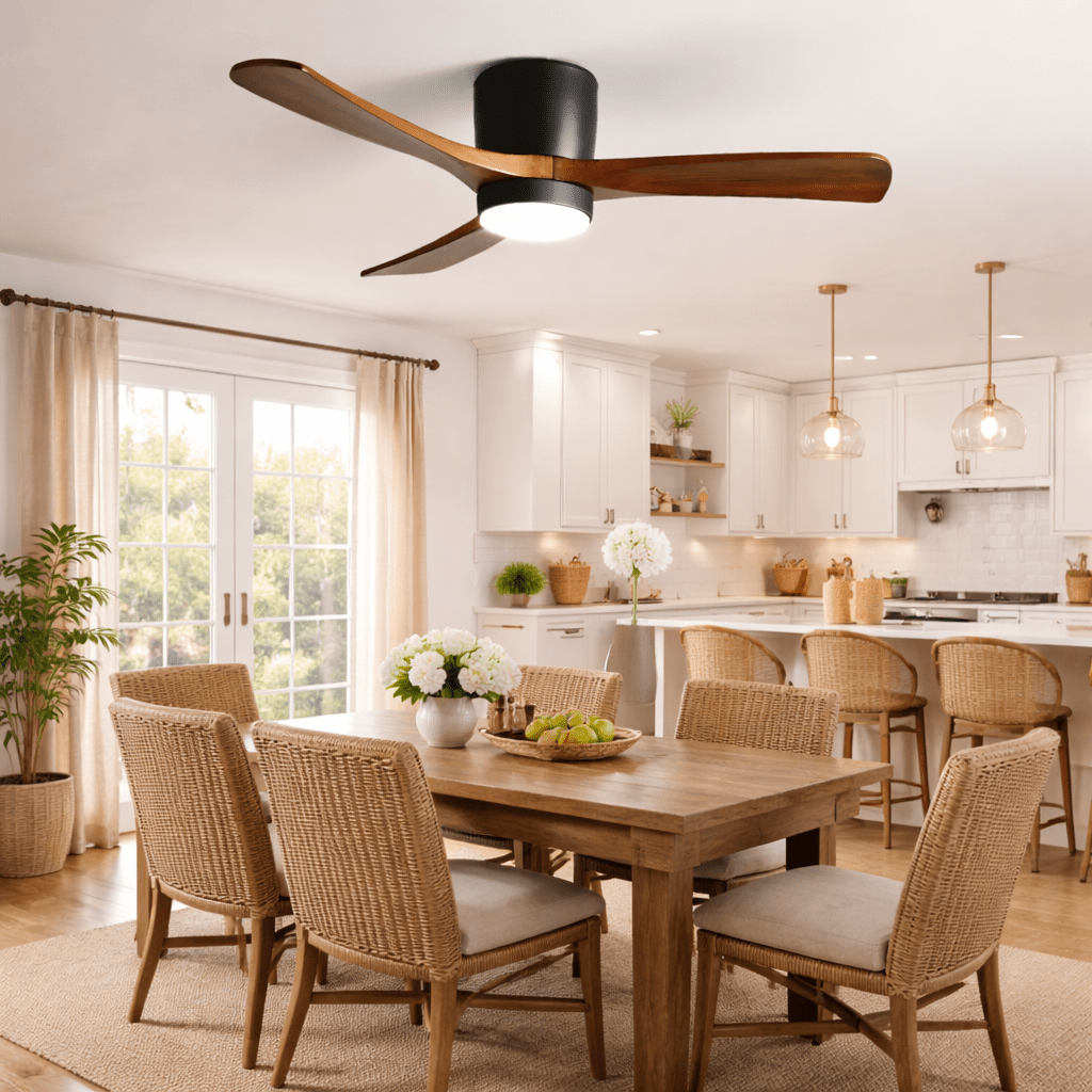 Deckenventilator mit Licht Kavino
