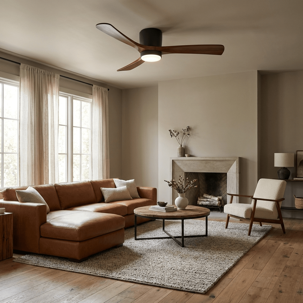 Deckenventilator mit Licht Kavino