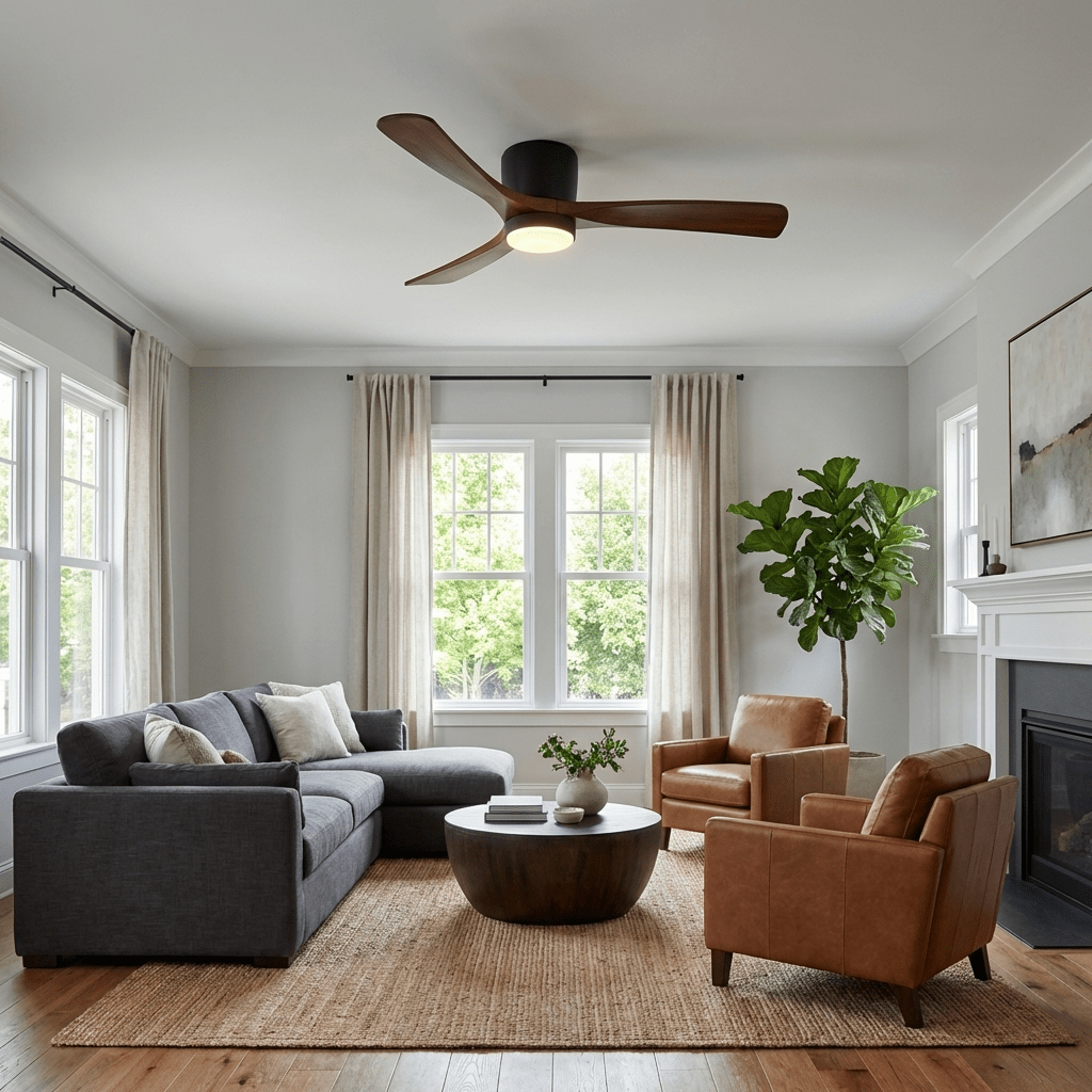 Deckenventilator mit Licht Kavino