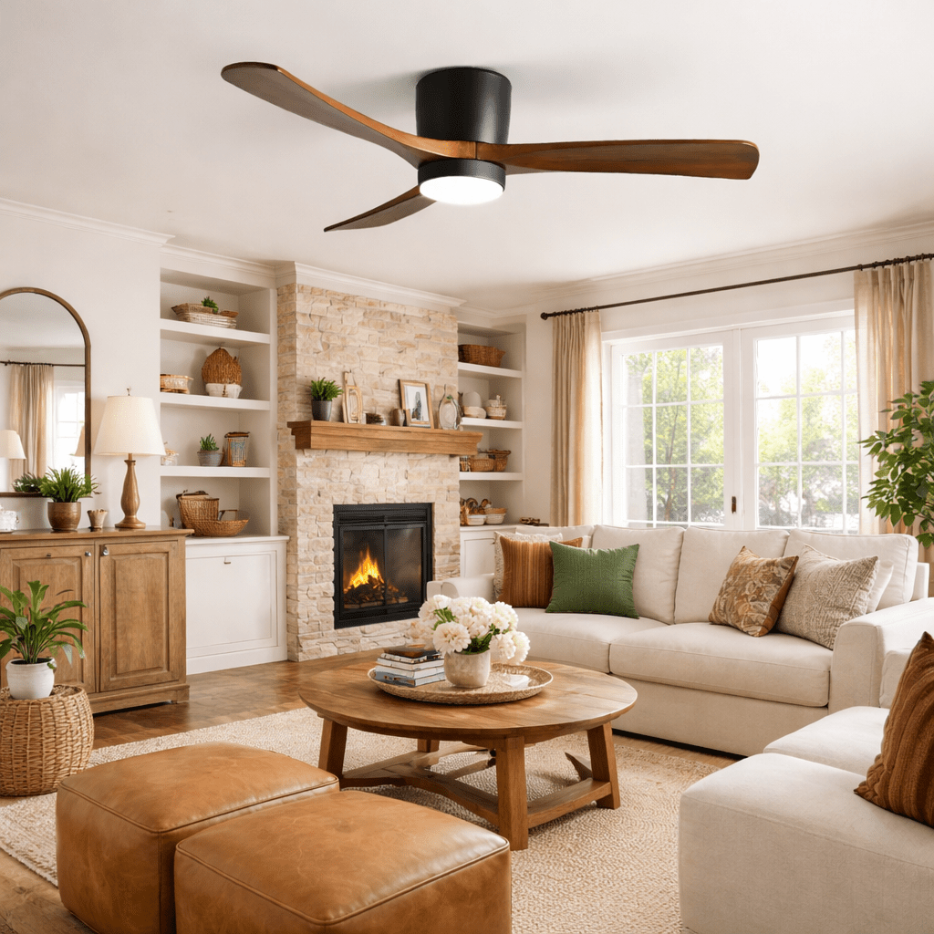 Deckenventilator mit Licht Kavino