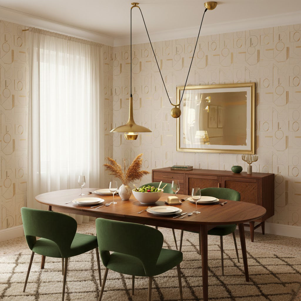 Vintage Pendelleuchte Eliero