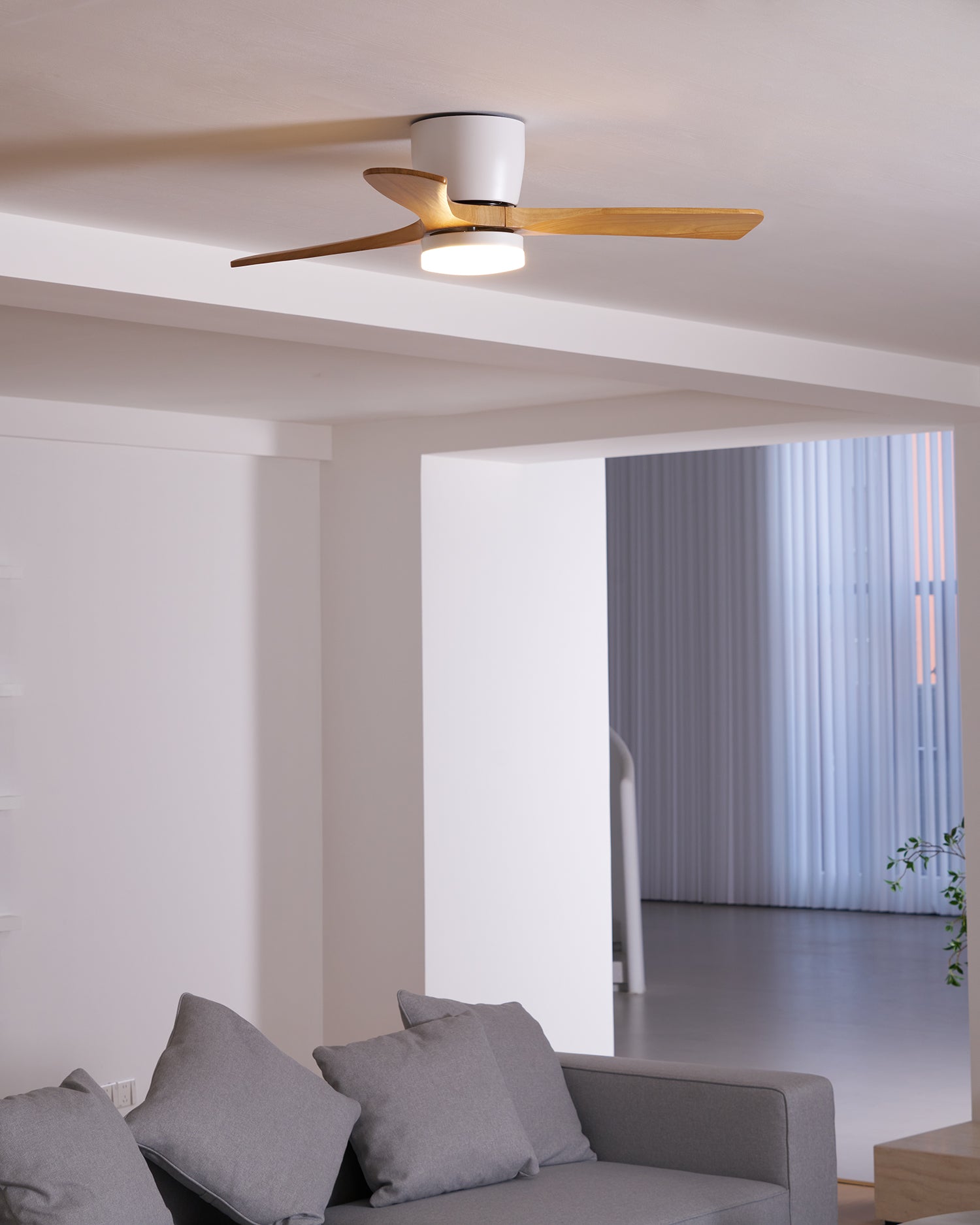 Deckenventilator mit Licht Kavino