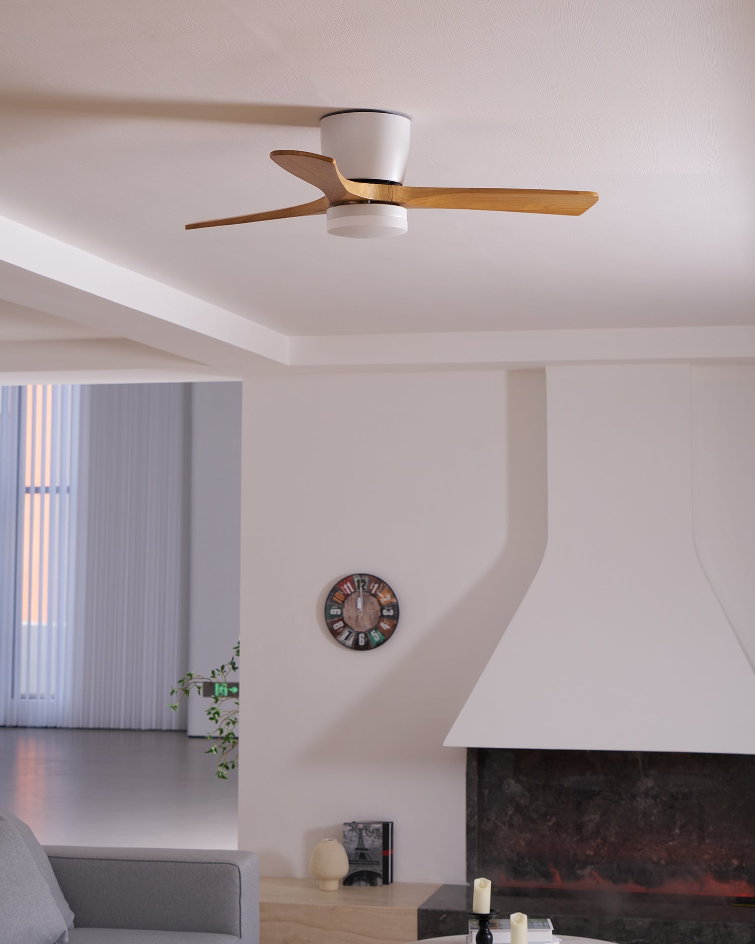 Deckenventilator mit Licht Kavino
