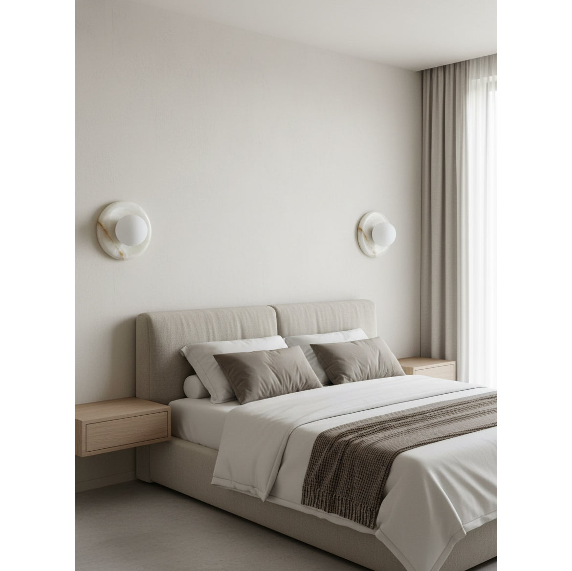 Runde Wandleuchte Gerise