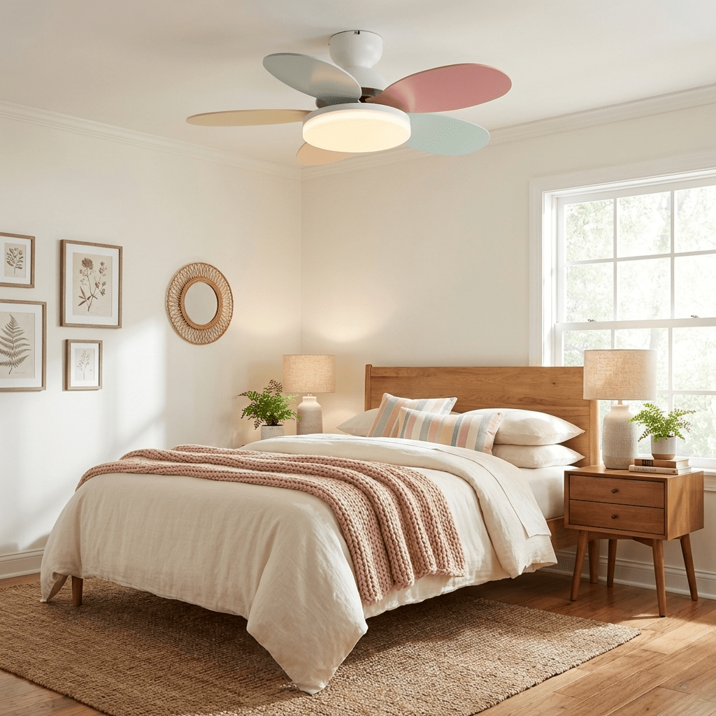 Deckenventilator mit Licht Teridi