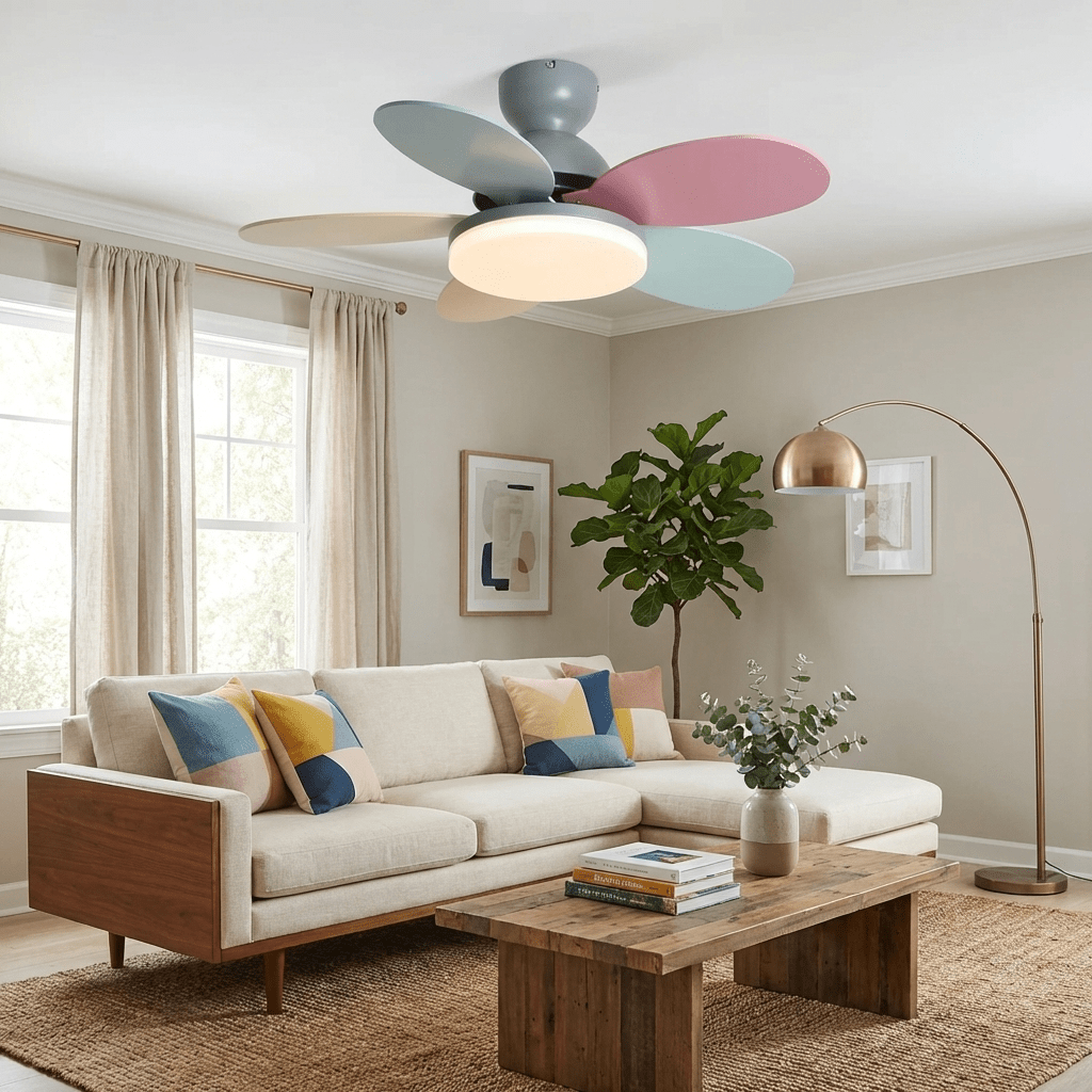 Deckenventilator mit Licht Teridi