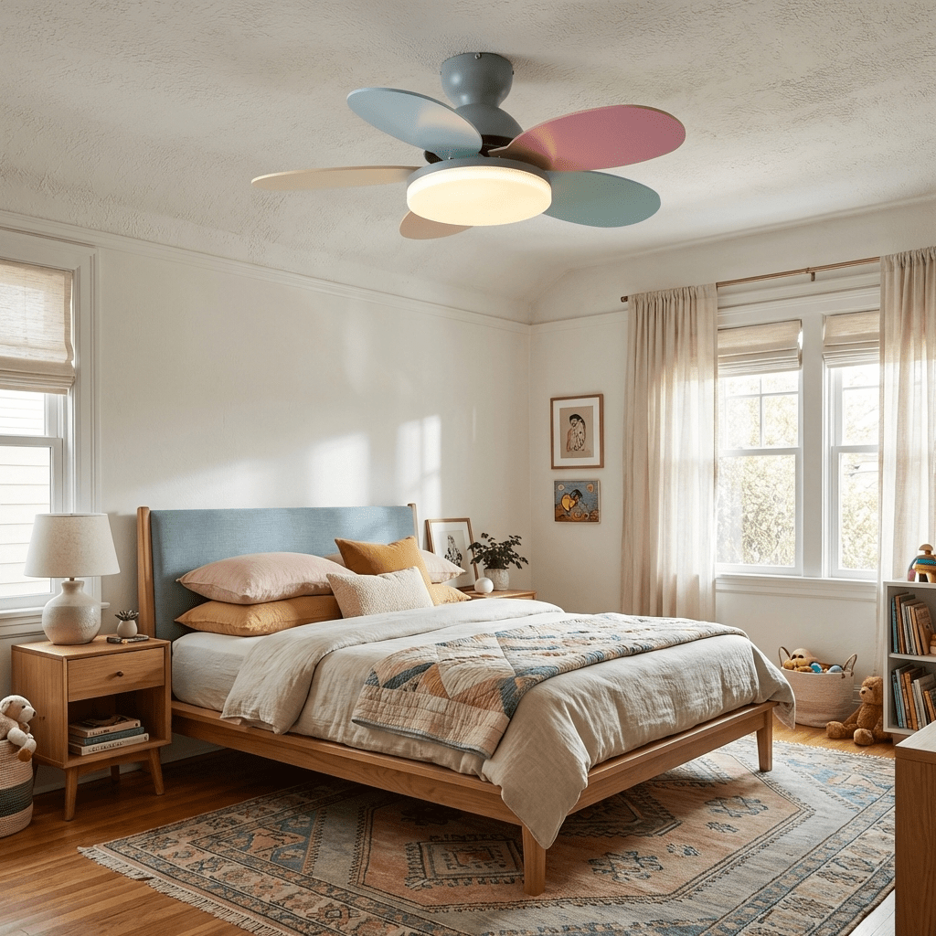 Deckenventilator mit Licht Teridi