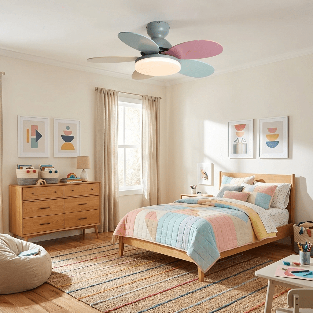 Deckenventilator mit Licht Teridi
