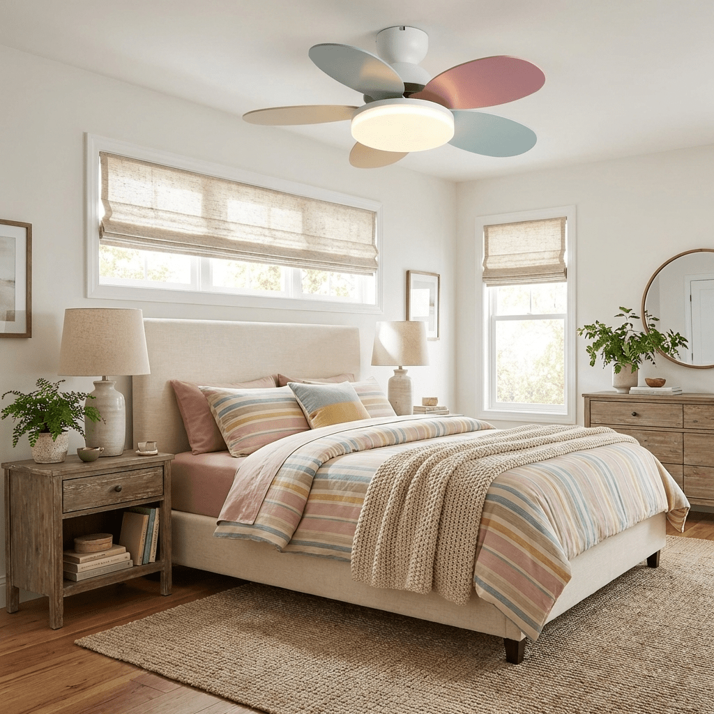 Deckenventilator mit Licht Teridi