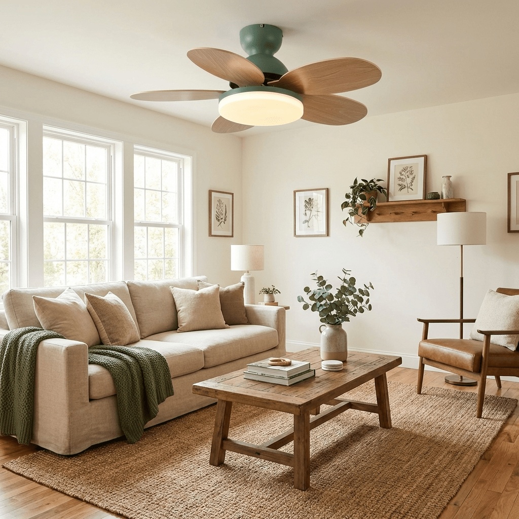 Deckenventilator mit Licht Teridi